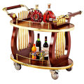 Hotel Wine Serving Cart Hôtel Liquor Trolley